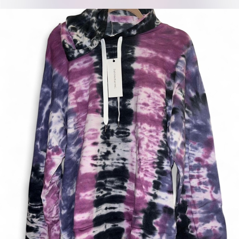 Dance & Marvel Purple and Black Hoodie